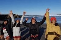 Alumnos de las cuatro regiones disfrutan de su "Gira de fin de curso" en Chapadmalal