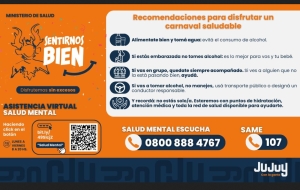 "Sentirnos Bien", la estrategia para un Carnaval saludable