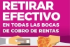 Habilitan retiro de efectivo en bocas de Rentas