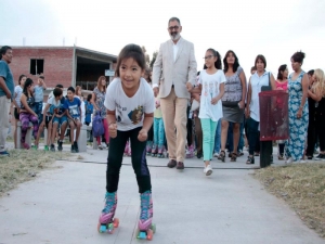 Equipamiento para barrio Punta Diamante