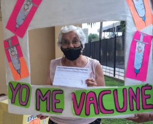 1460 mayores de 60 a&ntilde;os ya recibieron la vacuna en el interior