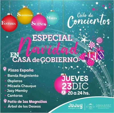 Especial de Navidad en Casa de Gobierno