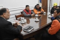El Gobierno de la Provincia recibi&oacute; a trabajadores de mina El Aguilar