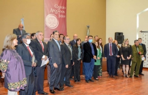 Colegio de Abogados entreg&oacute; medallas a matriculados