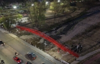 En el aniversario del Parque Xibi Xibi inauguraron dos nuevas pasarelas peatonales