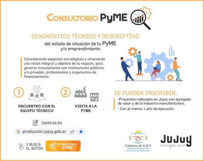 Consultorio Pyme: se fortalece la asistencia t&eacute;cnica gratuita para emprendimientos