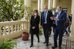 Morales y Perczyk dialogaron sobre pol&iacute;ticas educativas