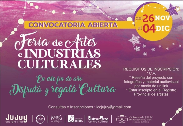 &Uacute;ltimos d&iacute;as de la convocatoria a las industrias culturales