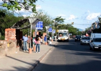 Cambios en paradas de colectivos de calle Salta y Patricias