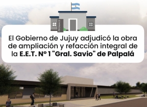 Gobierno adjudicó obra de ampliación de la E.E.T. N° 1 "