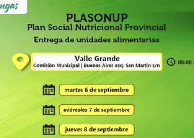 Entregar&aacute;n Unidades Alimentarias en Valle Grande