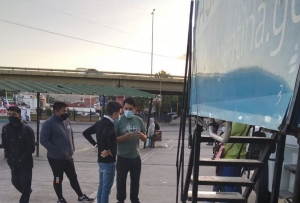 El cami&oacute;n f&aacute;brica del DNI est&aacute; instalado en la ciudad