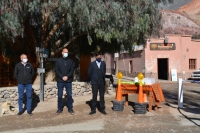 Punto de control de seguridad en Purmamarca