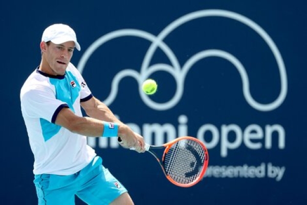 Masters de Miami: con Schwartzman afuera, Cer&uacute;ndolo qued&oacute; solo