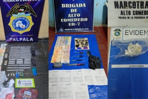 Narcomenudeo en Jujuy: 27 detenidos y m&aacute;s de 1500 dosis de droga