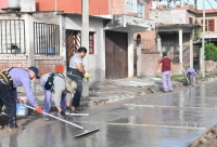 Avanzan las obras mixtas de pavimentaci&oacute;n en Alto Comedero