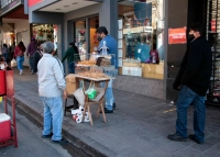Despejaron el micro c&eacute;ntro de vendedores ambulantes