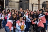 Visita de los chicos de la Puna, la Quebrada y los Valles a la FNE2022: "Se llevan un poquito de nosotros"