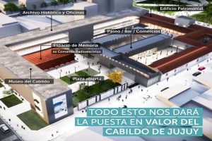 Las obras en el Cabildo abrir&aacute;n el predio a Jujuy y al mundo