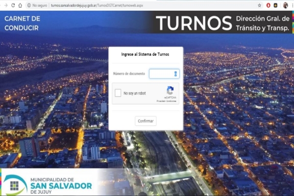 Ya se pueden solicitar turnos para el carnet de conducir