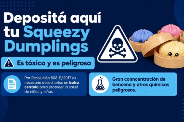 Squeezy Dumpling: d&oacute;nde llevarlos en Jujuy para una disposici&oacute;n segura