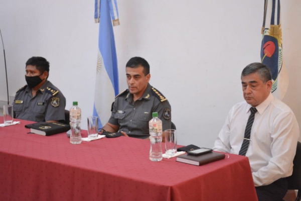 Reuni&oacute;n con los jefes de las Unidades Regionales de la Polic&iacute;a