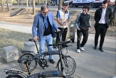 Movilidad sustentable .Municipio incorpora bicicletas el&eacute;ctricas