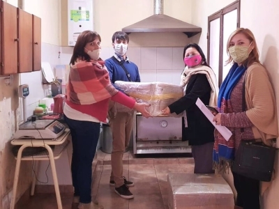 Garantizan la provisi&oacute;n de gas y anafes en escuelas de San Pedro