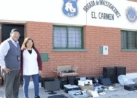 Recuperaron los objetos que hab&iacute;an sido robados de una escuela