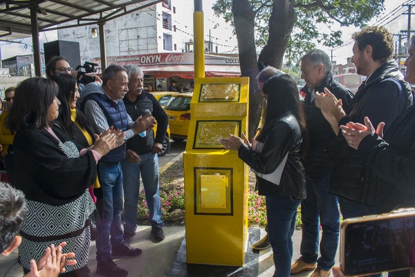 &ldquo;Paseo del Taxista" en la vieja terminal