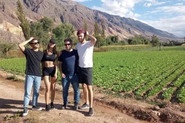 Influencers de Portugal y Brasil disfrutaron de Jujuy