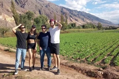 Influencers de Portugal y Brasil disfrutaron de Jujuy