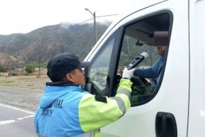 Seguridad Vial report&oacute; 126 actas positivas de alcoholemia