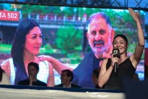 Cierre de campa&ntilde;a del Frente Jujuy Crece en Alto Comedero