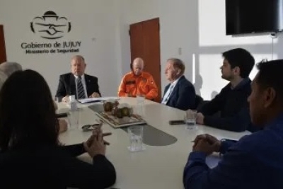 Encuentro con el Consejo de Federaciones de Bomberos Voluntarios