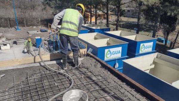 Etapa final en la construcci&oacute;n de la nueva planta potabilizadora de Juan Gal&aacute;n