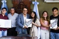 Jóvenes artistas representaron a Jujuy en el álbum de Abel Pintos