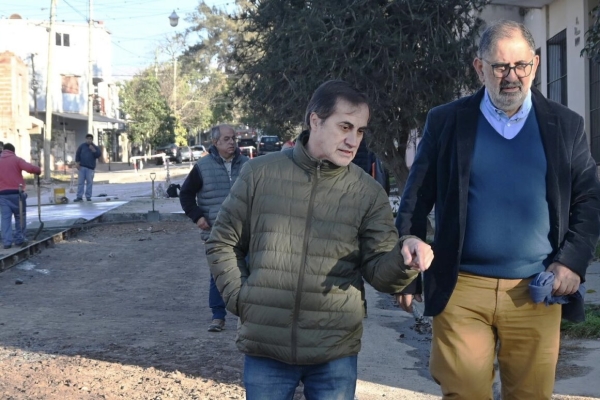 Contundente avance del plan de obras mixtas en sectores del B&deg; Los Perales