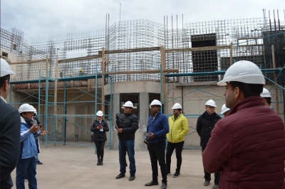 Obras del Complejo Penitenciario superaron el 50% de avance