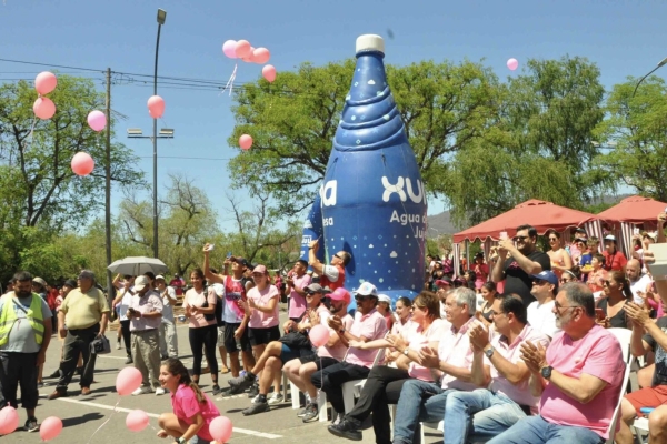 El intendente Jorge estuvo presente en la Marat&oacute;n Rosa