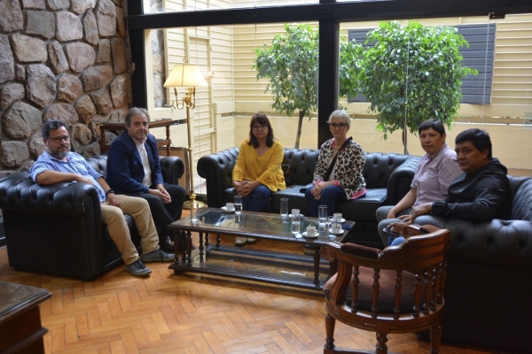 Alberto Bernis se reunió con referentes dela CGT