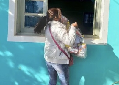 Programa "Comer en Casa": entrega de unidades alimentarias