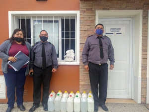 Asistencia para polic&iacute;as afectados por la pandemia