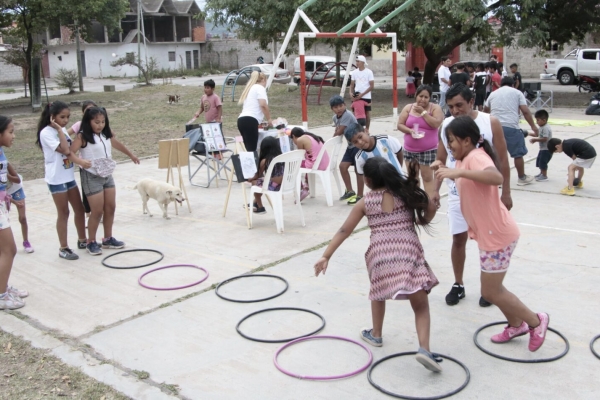 Colonia de Vacaciones Itinerante lleg&oacute; al barrio Malvinas