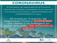 Asi ser&aacute; la atenci&oacute;n en dependencias de Seguridad