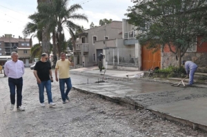 Avanzan las obras de pavimentaci&oacute;n en Huaico