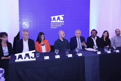 Morales encabez&oacute; la constituci&oacute;n del Instituto de Artes Audiovisuales de Jujuy
