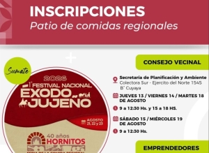 Convocan a entidades vecinales y emprendedores a participar de “Los Hornitos”