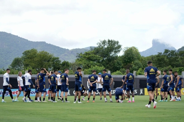 Boca practic&oacute; en R&iacute;o sin misterios y con Barco confirmado