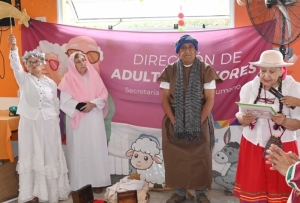 Adultos mayores del grupo &ldquo;Cuentacuentos&rdquo; compartieron vivencias